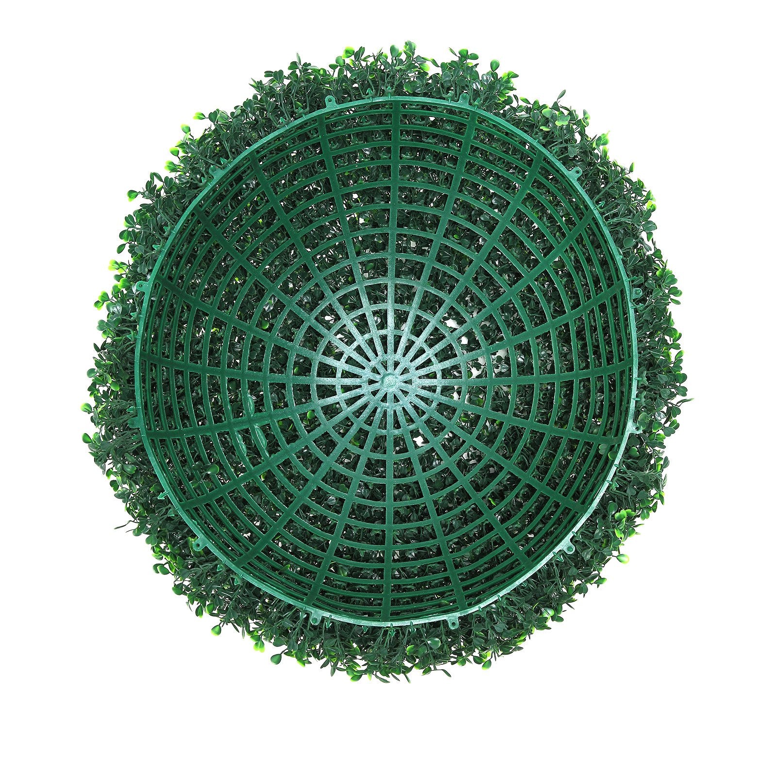 Garden Ornaments: VEVOR Artificial Topiaries Boxwood Trees, (2 Pieces), Ball-Shape Faux Topiaries Plant, All-year Green Feaux Plant Decorative Balls for Backyard, Balcony,Garden, Wedding and Home