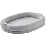 Dog Beds: VEVOR Human Dog Bed 1825x1220x254 mm Human Size Dog Bed Washable Faux Rabbit Fur
