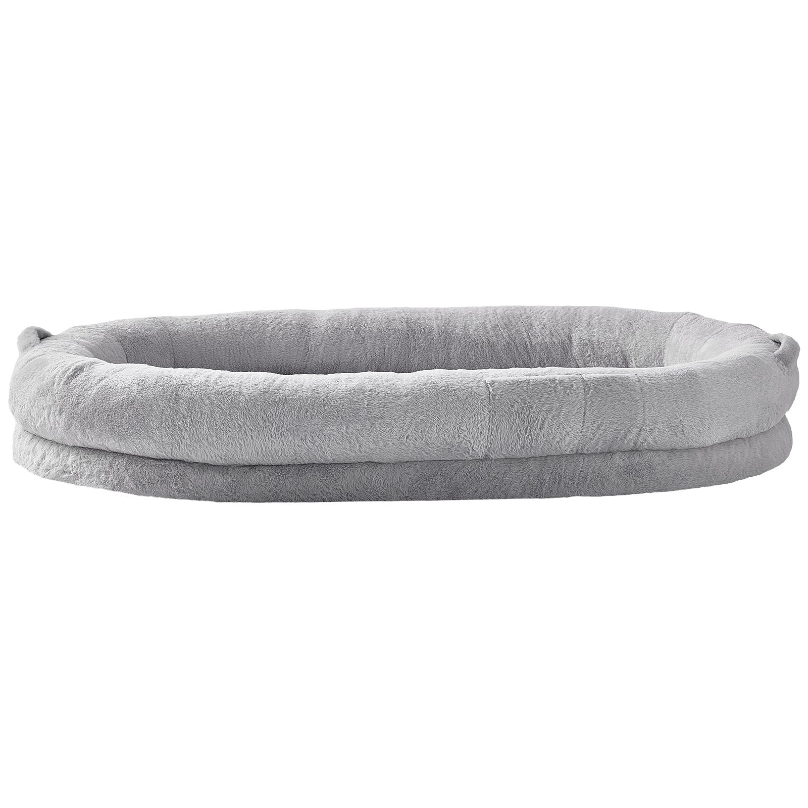 Dog Beds: VEVOR Human Dog Bed 1825x1220x254 mm Human Size Dog Bed Washable Faux Rabbit Fur