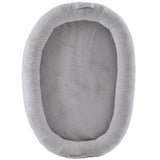Dog Beds: VEVOR Human Dog Bed 1825x1220x254 mm Human Size Dog Bed Washable Faux Rabbit Fur