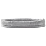 Dog Beds: VEVOR Human Dog Bed 1720x890x250 mm Human Size Dog Bed Washable Faux Rabbit Fur