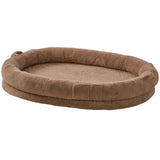 Dog Beds: VEVOR Human Dog Bed 1825x1220x254 mm Human Size Dog Bed Washable Faux Rabbit Fur