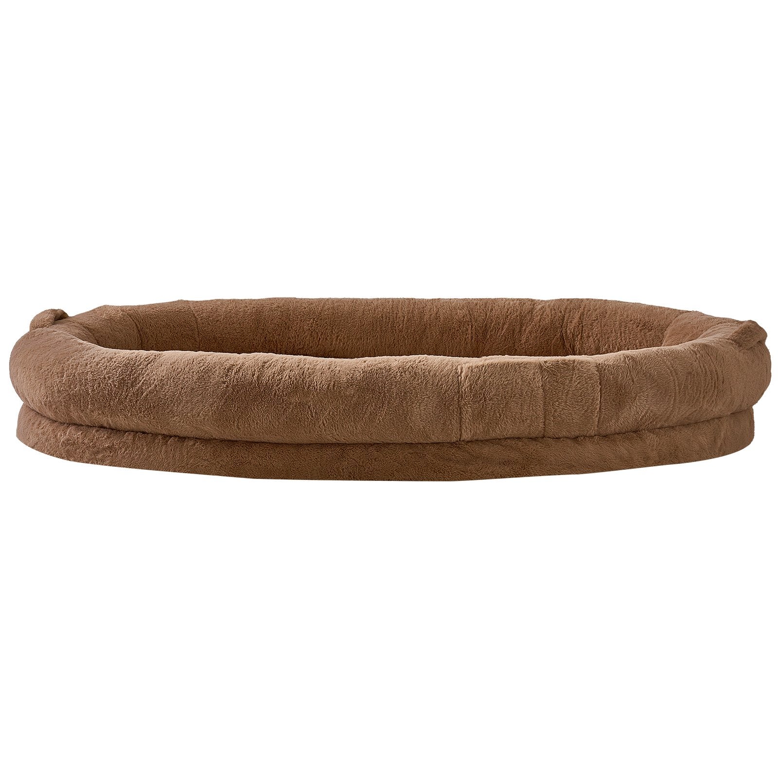 Dog Beds: VEVOR Human Dog Bed 1825x1220x254 mm Human Size Dog Bed Washable Faux Rabbit Fur