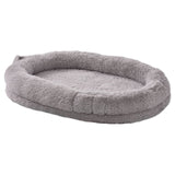 Dog Beds: VEVOR Human Dog Bed 1820x1220x250 mm Human Size Dog Bean Bed Washable PV Velvet
