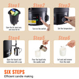 Candle Accessories: VEVOR Wax Melter for Candle Making 10Liter Electric Pot Commercial or Home Use