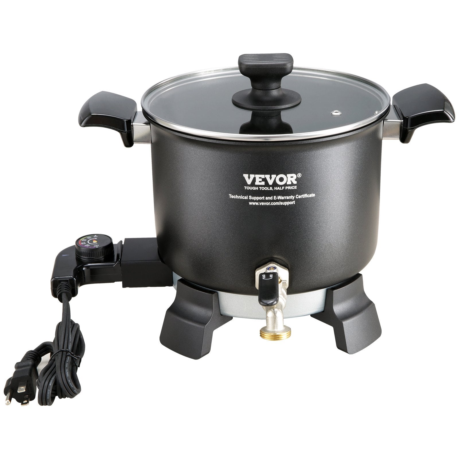 Candle Accessories: VEVOR Wax Melter for Candle Making, 5 Liter Large Electric Wax Melting Pot Easy Pour Spout, 4-level Temperature Control, Easy Clean for Candle Soap Cream Beauty Bulk Production Business or Home