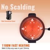 Candle Accessories: VEVOR Wax Melter for Candle Making 6.5Liter Electric Pot Commercial or Home Use
