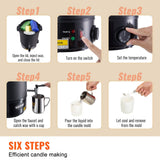 Candle Accessories: VEVOR Wax Melter for Candle Making 6.5Liter Electric Pot Commercial or Home Use