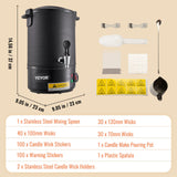 Candle Accessories: VEVOR Wax Melter for Candle Making 6.5Liter Electric Pot Commercial or Home Use