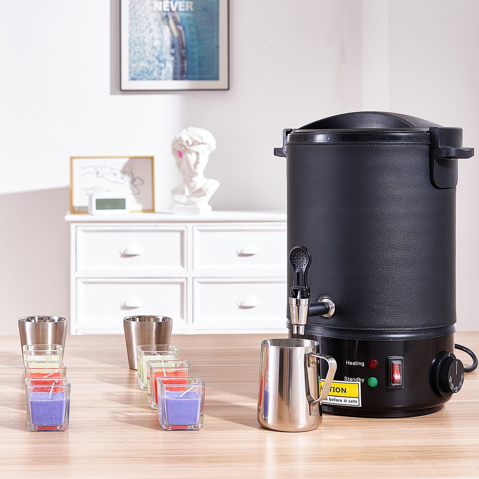 Candle Accessories: VEVOR Wax Melter for Candle Making 6.5Liter Electric Pot Commercial or Home Use