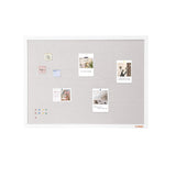 Coat Racks: VEVOR 48"x36" White Cork Board with Linen Surface  Stylish Wall-Mounted Bulletin Board for Home, School, Office  Elegant & Functional Noticeboard