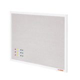 Coat Racks: VEVOR 48"x36" White Cork Board with Linen Surface  Stylish Wall-Mounted Bulletin Board for Home, School, Office  Elegant & Functional Noticeboard