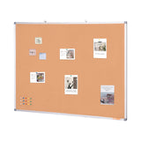 Building Toys: VEVOR 48"x36" Large Cork Board  Wall-Mounted Bulletin Board with Pin Board  Perfect for School, Home, Office