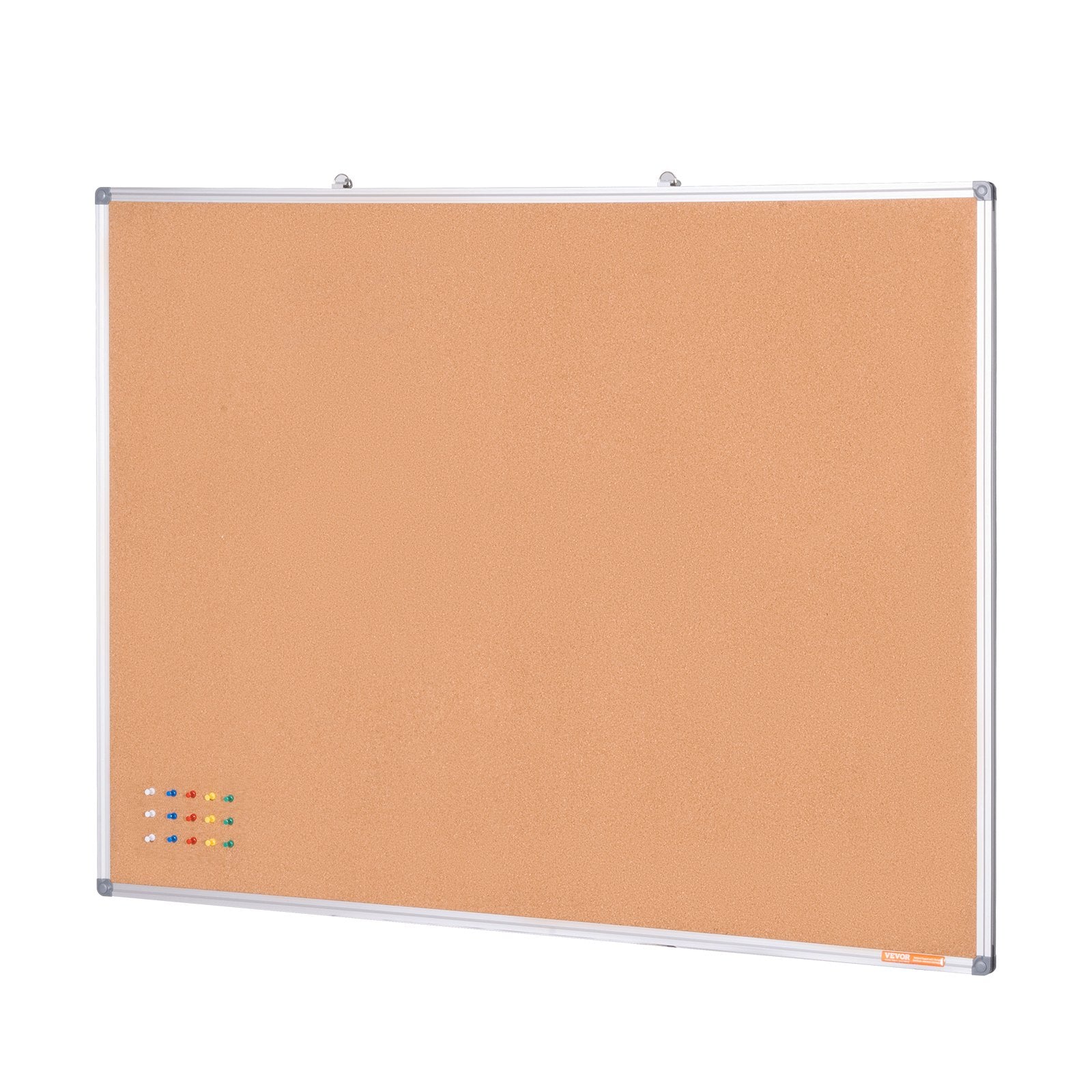 Building Toys: VEVOR 48"x36" Large Cork Board  Wall-Mounted Bulletin Board with Pin Board  Perfect for School, Home, Office