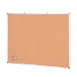 Building Toys: VEVOR 48"x36" Large Cork Board  Wall-Mounted Bulletin Board with Pin Board  Perfect for School, Home, Office