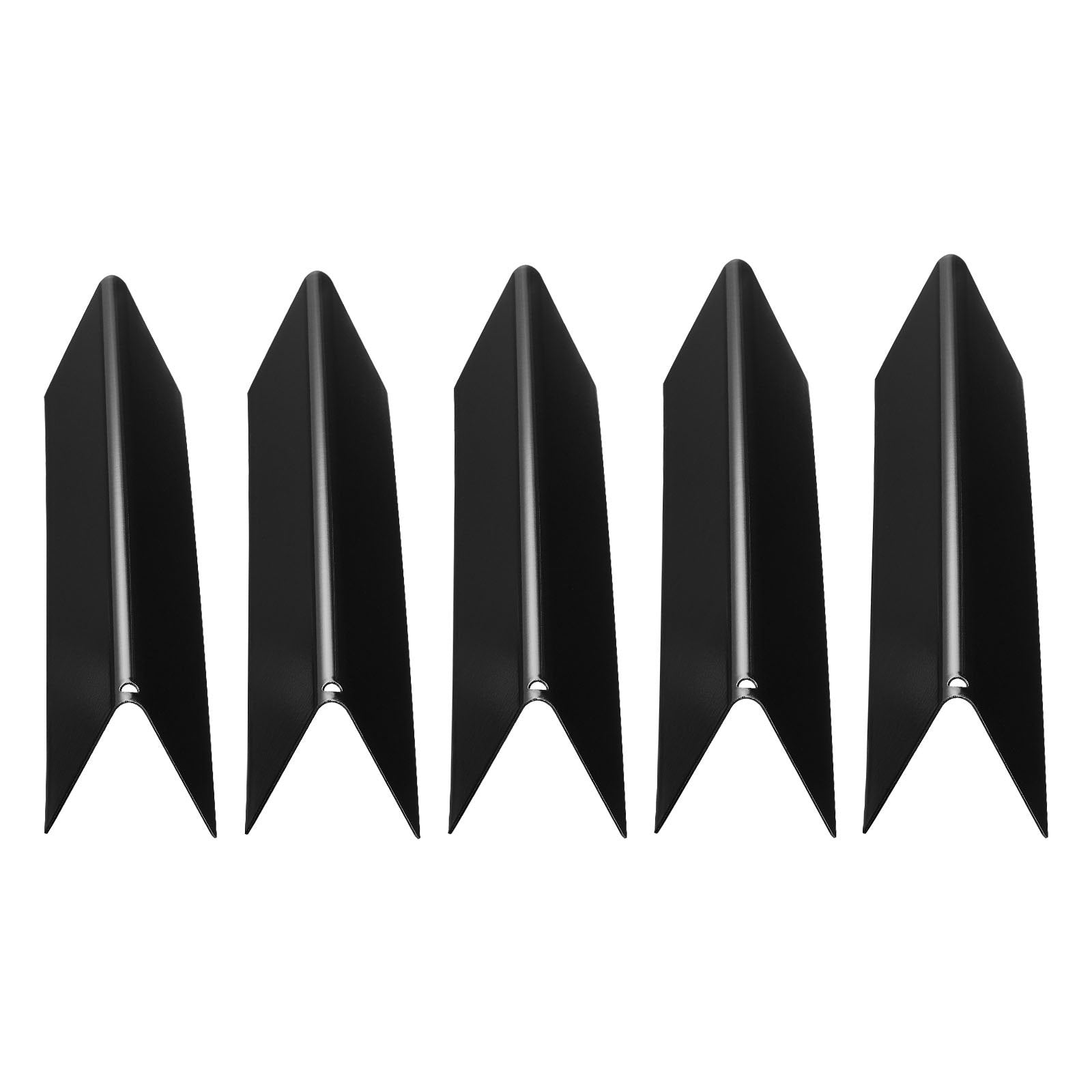BBQs & Accessories: VEVOR Flavorizer Bars, 39cm Grill Replacement Part, for Weber Spirit I & II 300 Series Grills, Including Spirit E-310, ll S-310, ll E-320, Porcelain-enameled Steel Thicker Heat Plate, 5 Pack