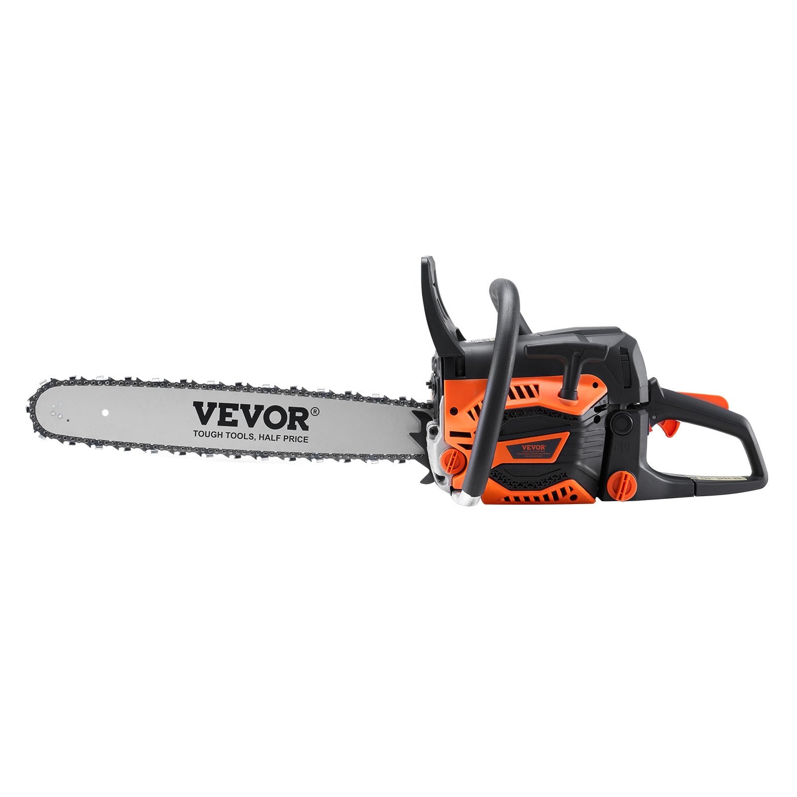 Chainsaws: VEVOR 58CC 508mm Gasoline Chainsaw Gas Powered Wood Cutting Engine Gas Chain Saw