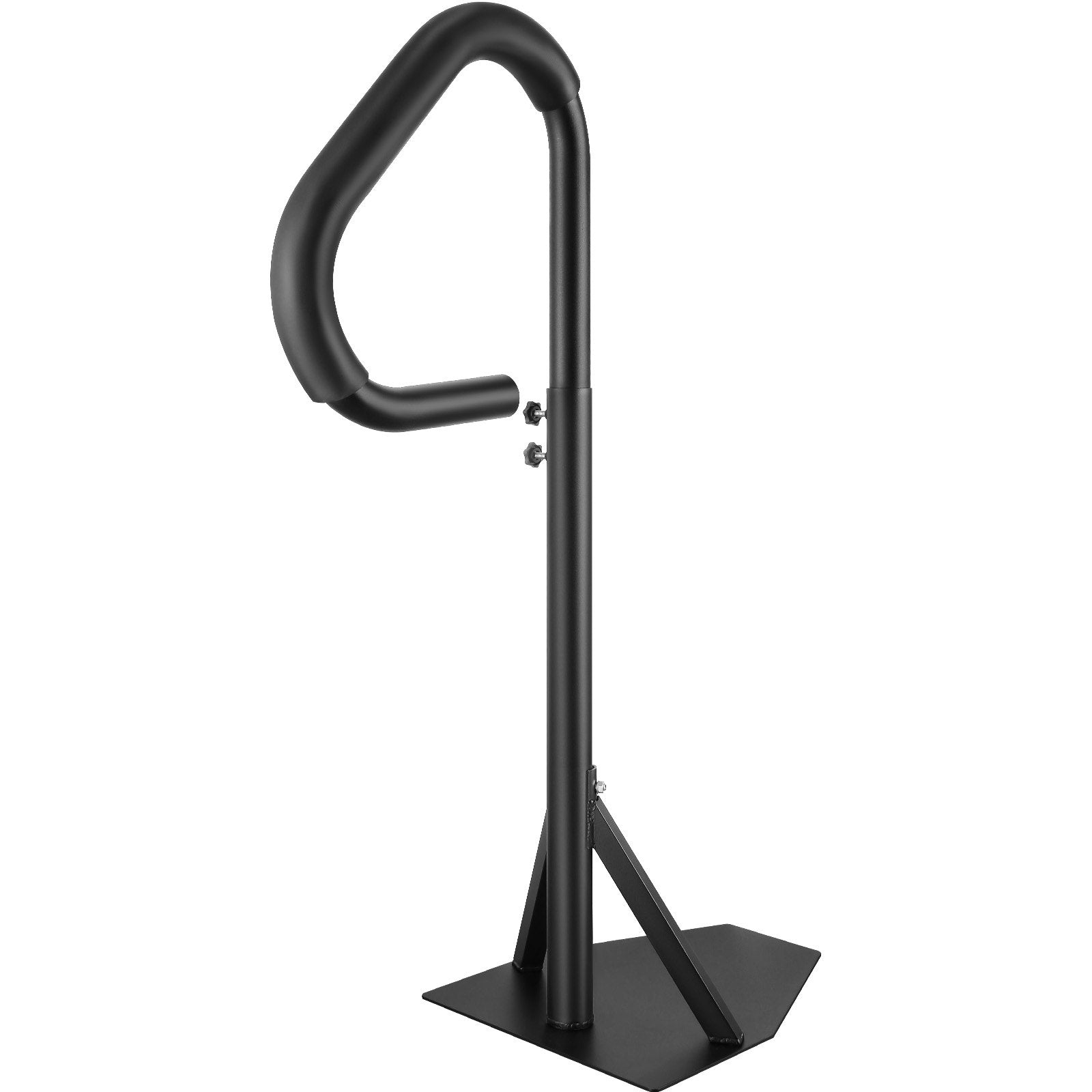 Mobility & Accessibility: VEVOR Hot Tub Handrail, 360 Rotatable Spa Side Handrail with 35"-57" Adjustable Height, Rust-proof Aluminum Spa Step Hot Tub Hand Rail with Slide-Under Mount Base for Indoor & Outdoor, 600LBS Capacity
