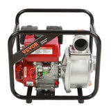 Gardening Tools: VEVOR Gasoline Engine Water Pump, 80 mm, 7HP 265 GPM, 43 m Lift, 7 m Suction, 4-Stroke Gas Powered Trash Water Transfer Pump Portable High Pressure with 25ft Hose for Irrigation Pool, EPA Certified