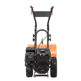 Gardening Tools: VEVOR Tiller Cultivator Gas Powered, 212CC 4-Stroke Garden Cultivator, Tiller with 4 Steel Adjustable Rear Tines for Lawn, Garden and Field Soil Cultivation