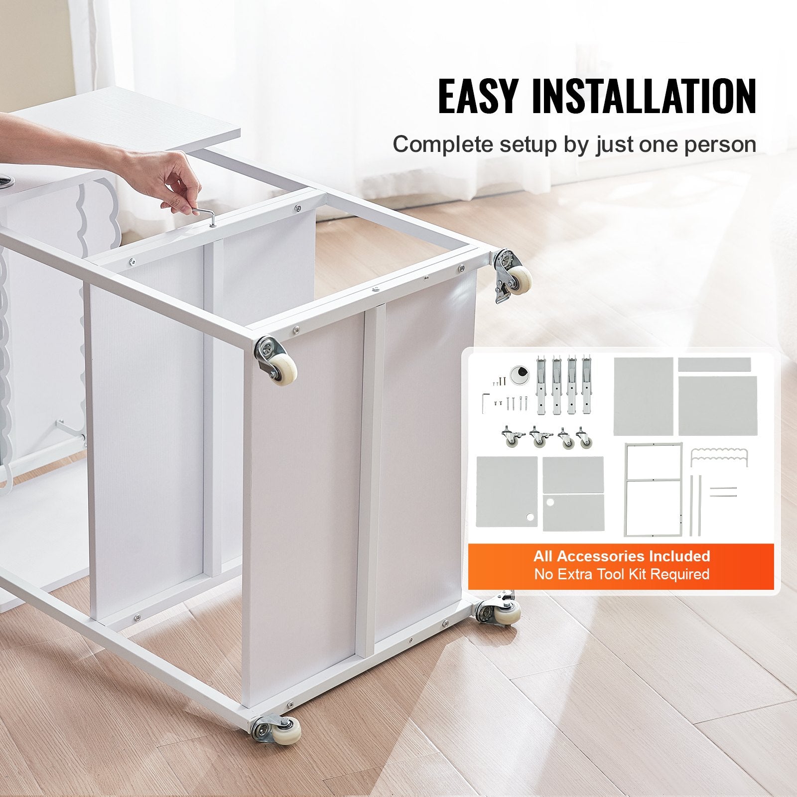 BBQ Tools: VEVOR Heat Press Table 3Tier Movable Heat Press Stand Foldable with Wheels White