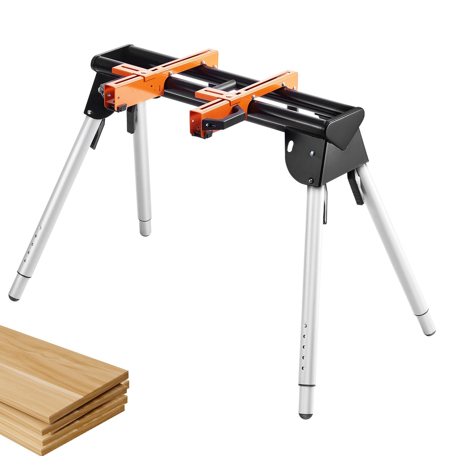 Chainsaws: VEVOR Miter Saw Stand 330lbs Load Capacity Steel 29.1"-32.9" Adjustable Height