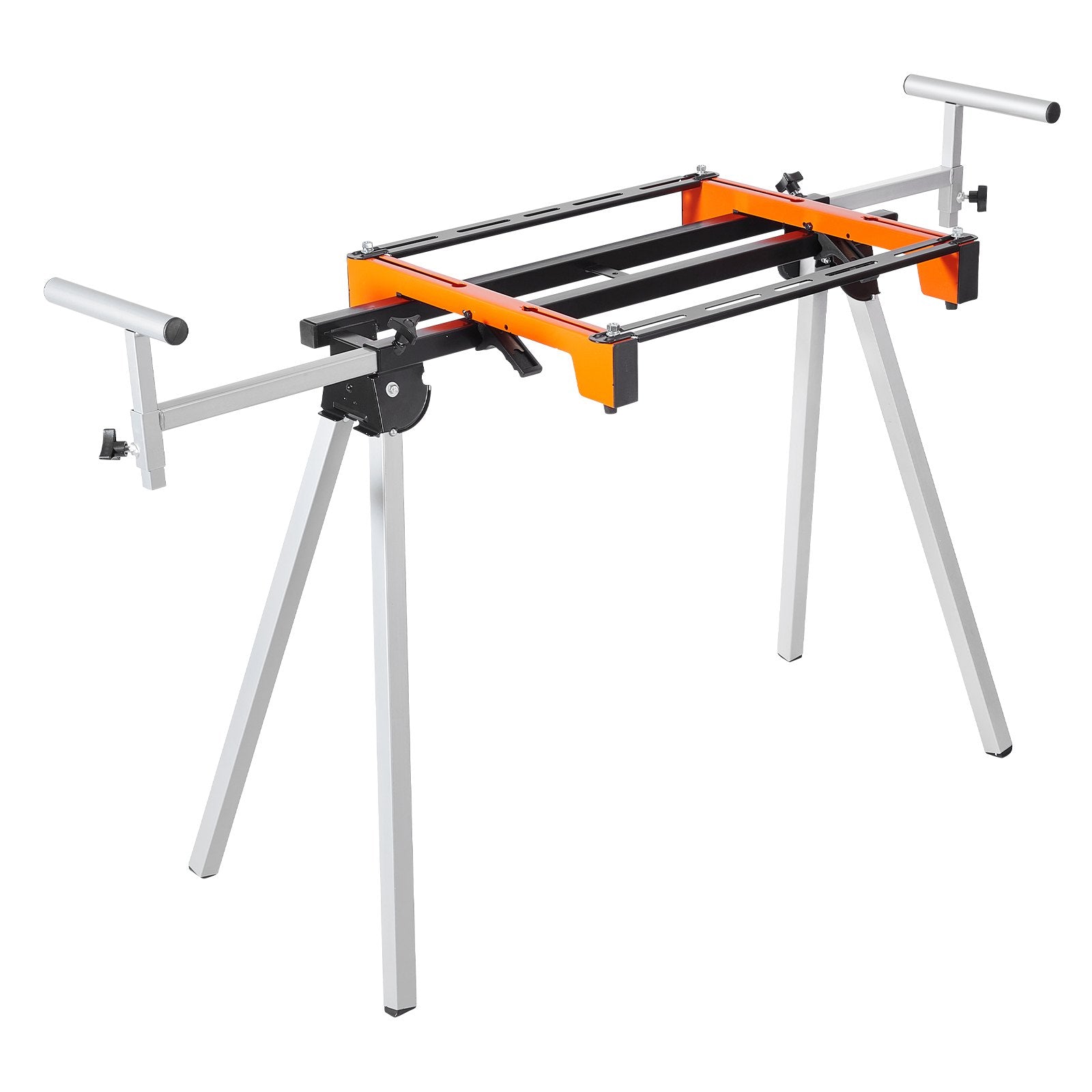 Saw Accessories: VEVOR Miter Saw Stand 300lbs Load Capacity Steel Collapsible Stand for Miter Saw