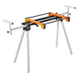 Saw Accessories: VEVOR Miter Saw Stand 300lbs Load Capacity Steel Collapsible Stand for Miter Saw