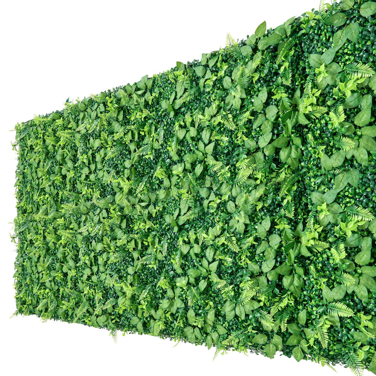 Artificial Plant Wall, 4 PCS 61 x 243.8 cm Artificial Boxwood Panels, Sun Protection Greenery Backdrop Privacy Hedge Fence, Fake Grass Screen for Wedding, Indoor, Outdoor Garden, Backyard