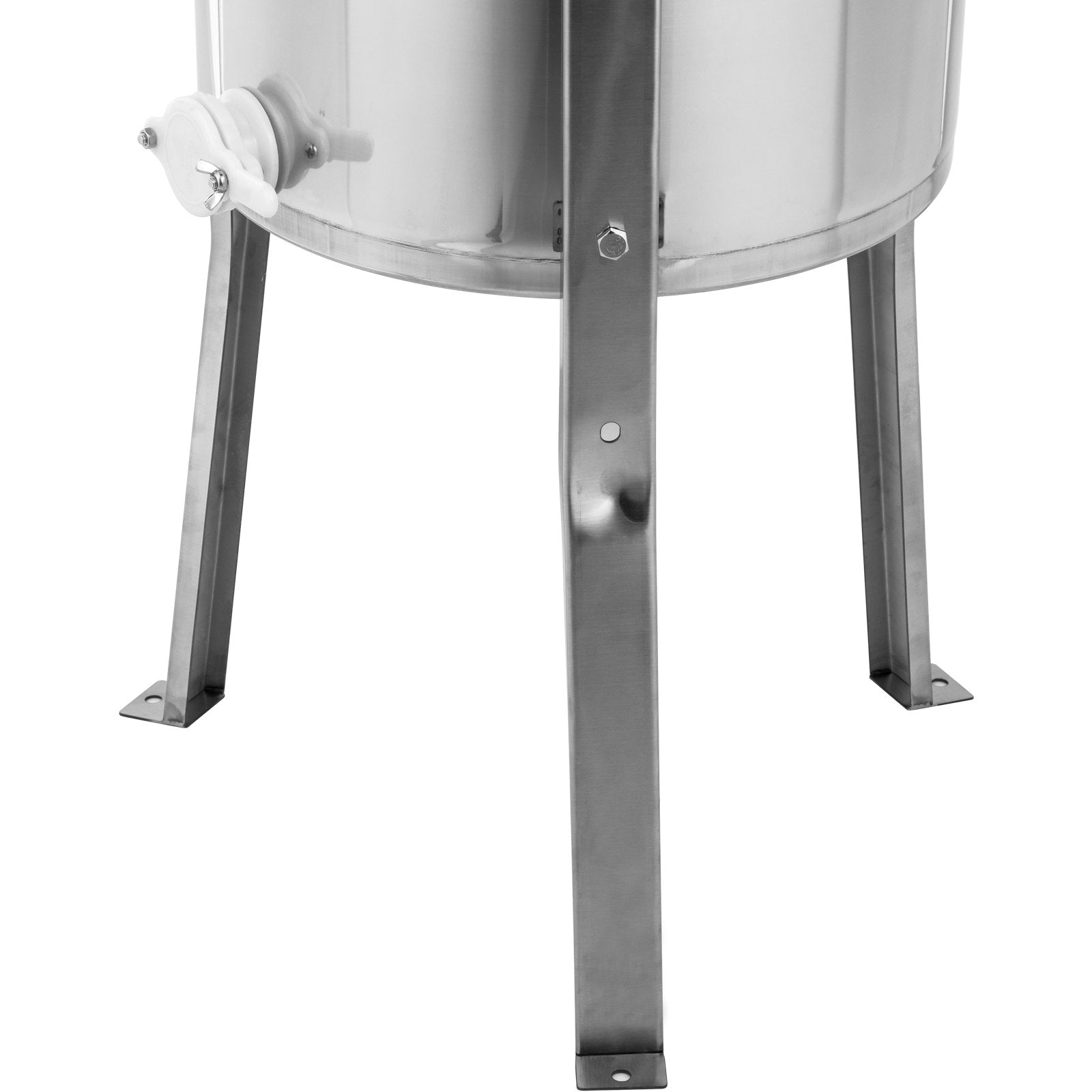 Farm Equipment: VEVOR 4 Frame Electric Honey Extractor Beekeeping 120 W Motor 2 Clear Lids