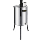 Farm Equipment: VEVOR 4 Frame Electric Honey Extractor Beekeeping 120 W Motor 2 Clear Lids