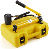 Caulking Tools: VEVOR 10 Ton Hydraulic Knockout Punch Kit, 1/2" to 2" Conduit Hole Cutter Set, KO Tool Kits with Puncher 6 Piece, Metal Sheet Driver Tools, For Aluminum, Brass, Stainless Steel, Fiberglass and Plastic
