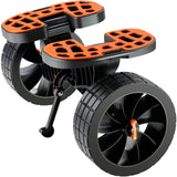 Boating Accessories: VEVOR Adjustable Kayak Cart Canoe Boat Carrier 320lbs Load with 10'' Solid Tires