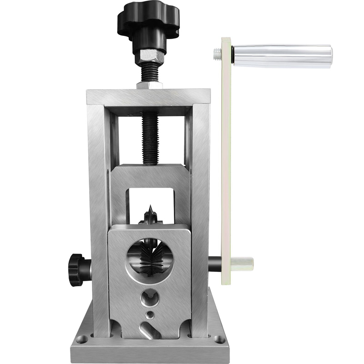 Wire Stripping Machine, 1.5-40 mm Drill Powered, Manual Copper Stripper w Heat Treated Steel Ultra Long Lasting Blade, Compact & Portable for Scrap Cable Peeling Recycling