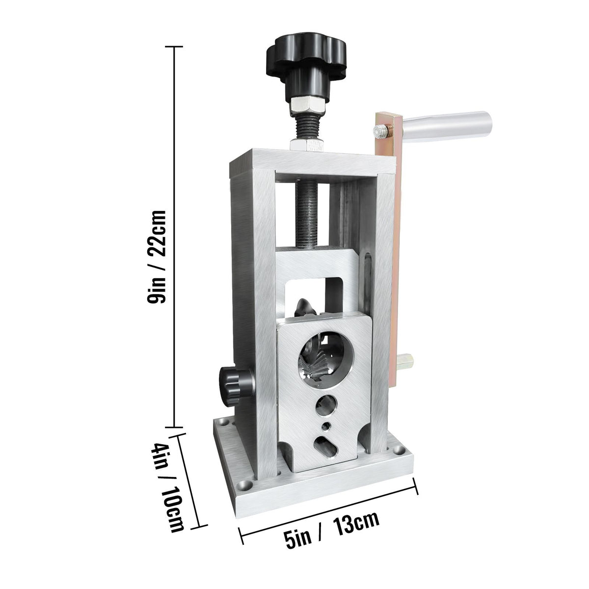 Wire Stripping Machine, 1.5-40 mm Drill Powered, Manual Copper Stripper w Heat Treated Steel Ultra Long Lasting Blade, Compact & Portable for Scrap Cable Peeling Recycling
