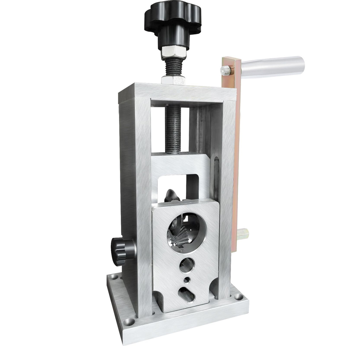 Wire Stripping Machine, 1.5-40 mm Drill Powered, Manual Copper Stripper w Heat Treated Steel Ultra Long Lasting Blade, Compact & Portable for Scrap Cable Peeling Recycling