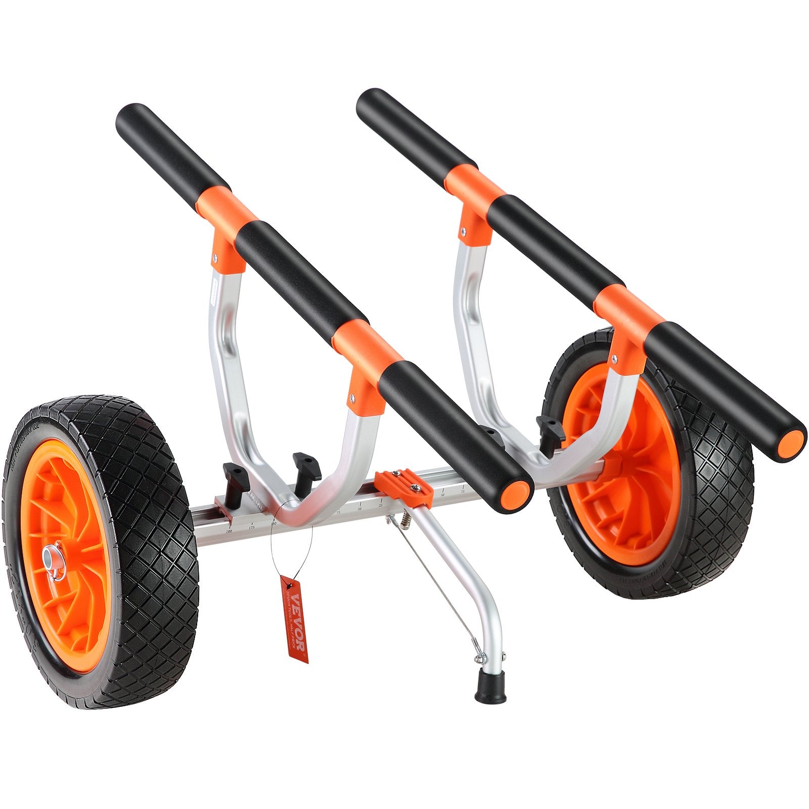Boating Accessories: VEVOR Adjustable Kayak Cart Canoe Boat Carrier 450lbs Load with 12'' Solid Tires
