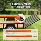 Automotive Parts: VEVOR 2-Sided Trailer Tailgate Lift Assist, 163 kg Load Capacity, Compatible with Open Utility Trailer Tailgate and Ramp, with 25.4-61 cm Heights Side Rail and 1.22-1.83 m Height Tail Gate or Ramp