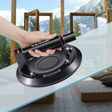 Audio Accessories: VEVOR Glass Suction Cup, 8'' Vacuum Suction Cup, 220lbs Load Capacity Vacuum Glass Lifter with Plastic Handle, Heavy-Duty Hand-Held Glass Lifter For Granite & Glass Lifting, With a free case