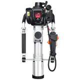 Chainsaws: VEVOR 37.77cc Gas-Powered T Post Driver 4-Stroke Fence Piling Pounder w/ 3 Head