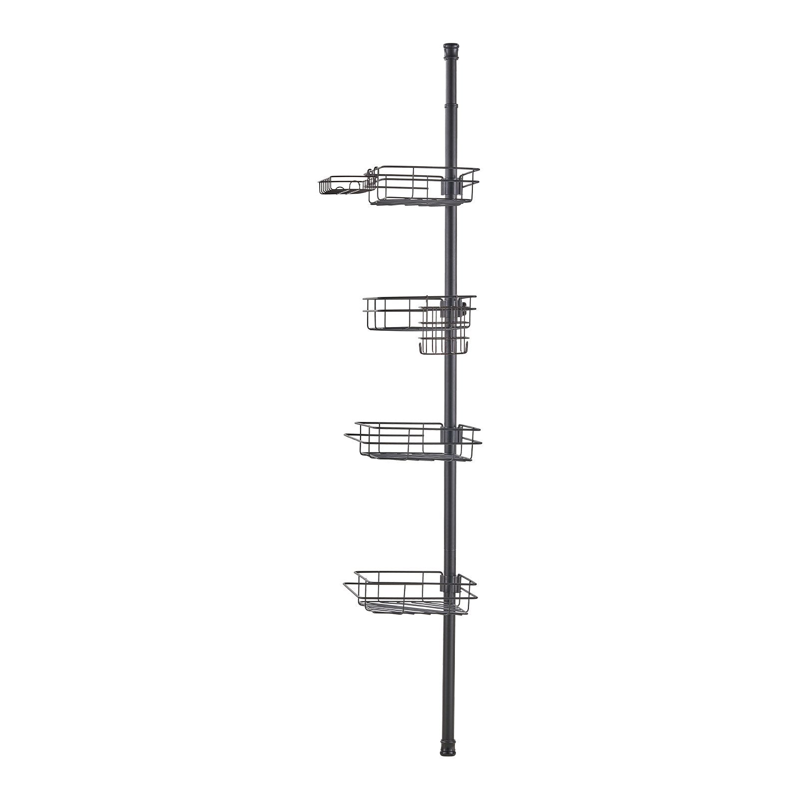 Shower Heads & Screens: VEVOR 42" to 114" High Shower Corner Caddy Tension Pole Rust-Proof Tension Pole