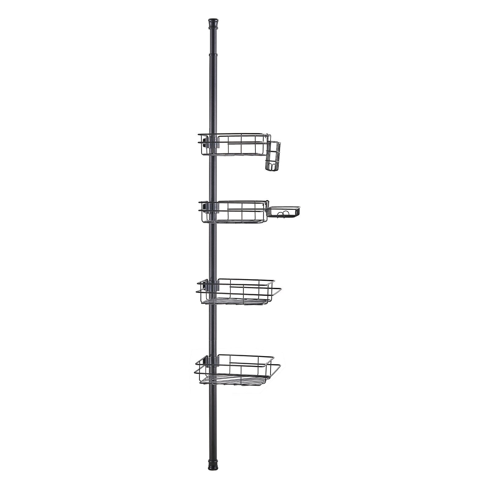Shower Heads & Screens: VEVOR 42" to 114" High Shower Corner Caddy Tension Pole Rust-Proof Tension Pole