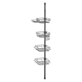 Shower Heads & Screens: VEVOR 42" to 114" High Shower Corner Caddy Tension Pole Rust-Proof Tension Pole