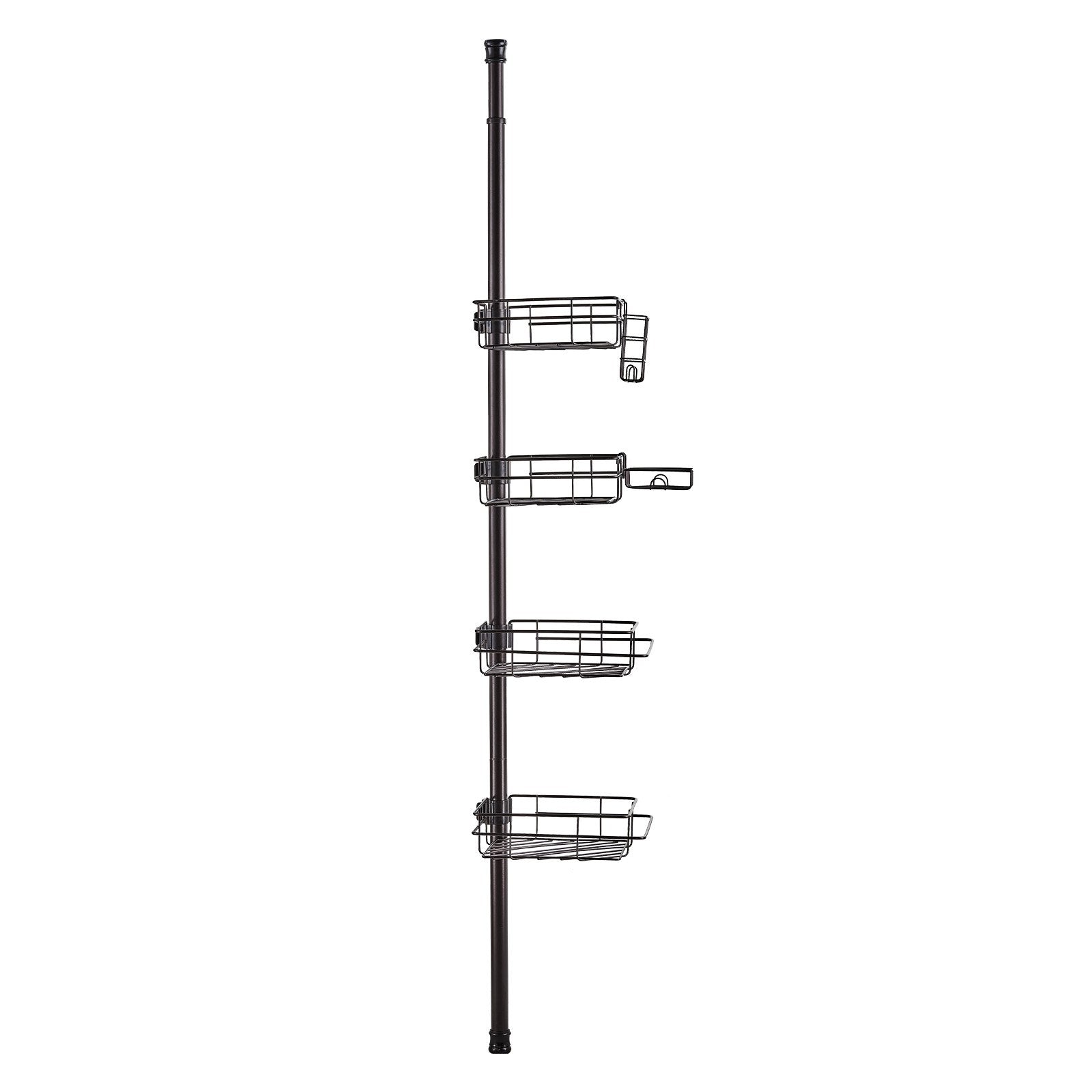 Shower Heads & Screens: VEVOR 42" to 114" High Shower Corner Caddy Tension Pole Rust-Proof Tension Pole