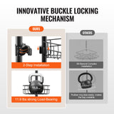 Shower Heads & Screens: VEVOR 39" to 125" High Shower Corner Caddy Tension Pole Rust-Proof Tension Pole