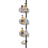 Shower Heads & Screens: VEVOR 39" to 125" High Shower Corner Caddy Tension Pole Rust-Proof Tension Pole