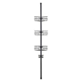 Shower Heads & Screens: VEVOR 39" to 125" High Shower Corner Caddy Tension Pole Rust-Proof Tension Pole