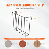 Laundry Storage: VEVOR Livestock Hay Feeder 2 Packs 24 Gallons Wall Mounted Goat Hay Rack