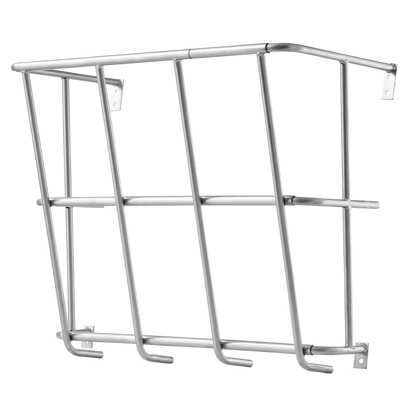 Farm Equipment: VEVOR Livestock Hay Feeder 18.5 Gallons Wall Mounted Goat Hay Rack for Horses