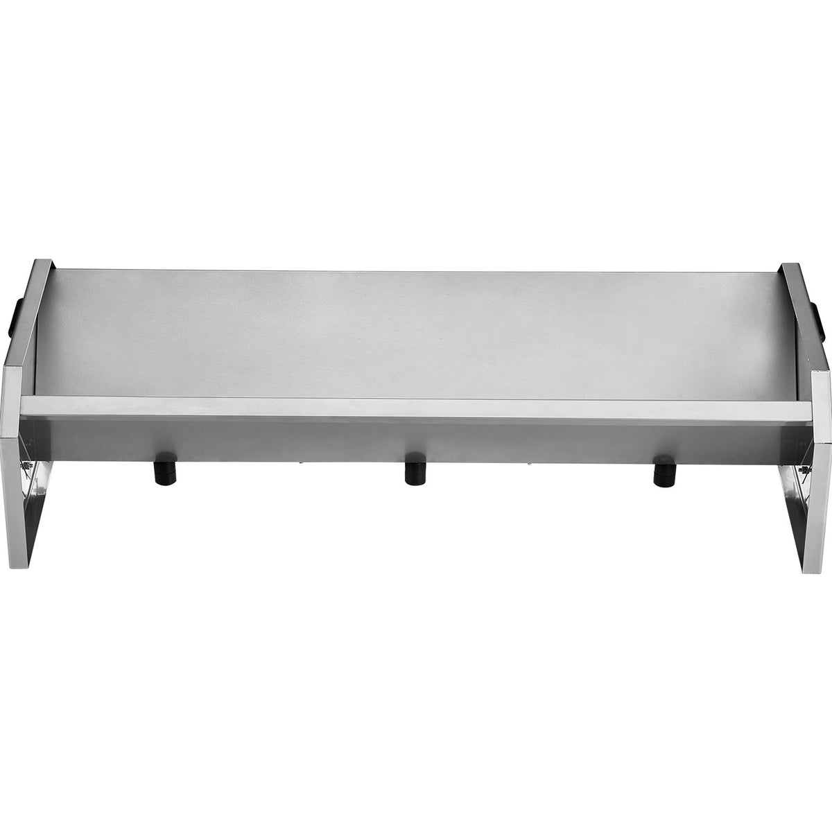 Livestock Feeding Trough, 22 Gallon Capacity, 45" Hay Feeder, Heavy Duty Steel Livestock Trough, Galvanized Steel Sheep Feeder Trough Feeding up to 10 Goats for Horse Sheep Hog Farm Sheds Pen